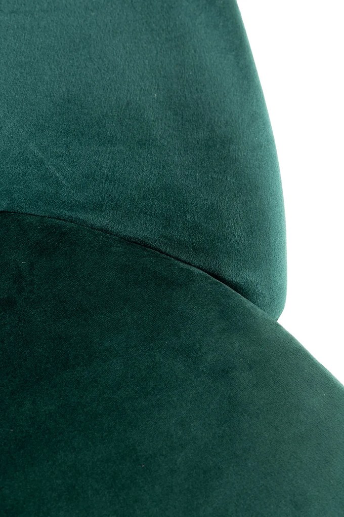 Set 4 Vint Fluwelen Golden Stoelen