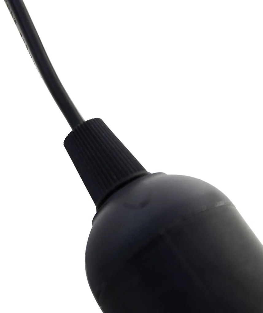 Verhuisset van 6 verhuisfittingen zwart incl. A60 lichtbronnen - Move