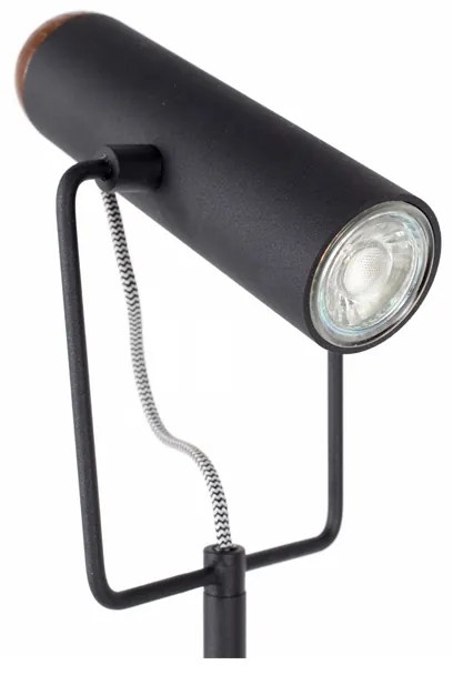 Zuiver Marlon Slanke Vloerlamp Zwart