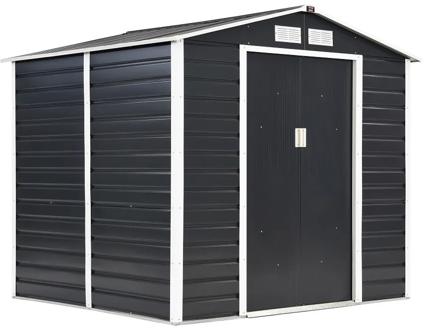 Lahti metalen gereedschapshuis 2,1 x 1,9 m Store Boss antraciet
