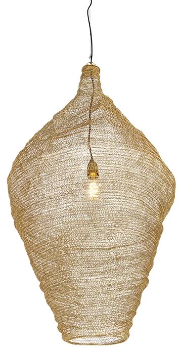 Oosterse hanglamp goud 60 cm - Nidum L