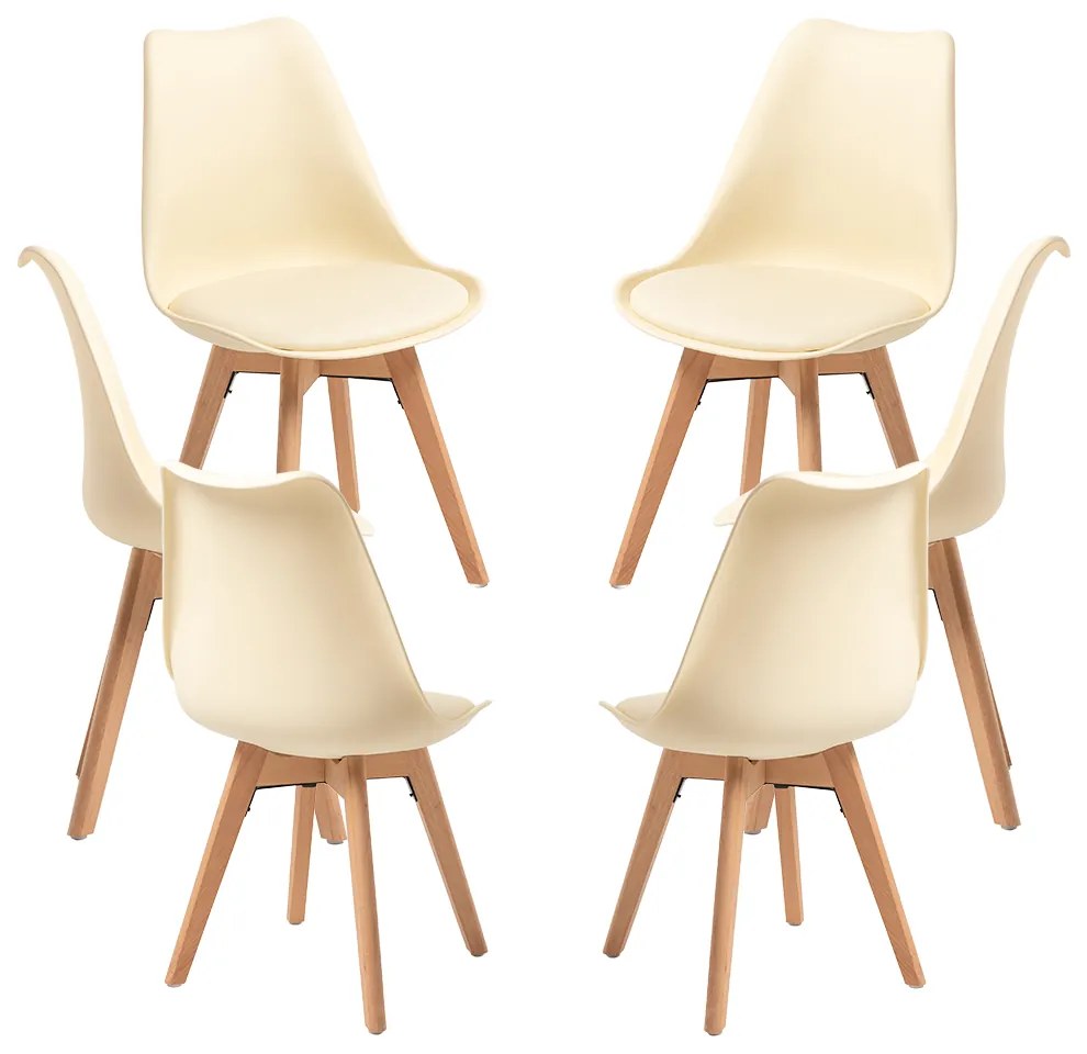 Set 6 Synk Basic Stoelen