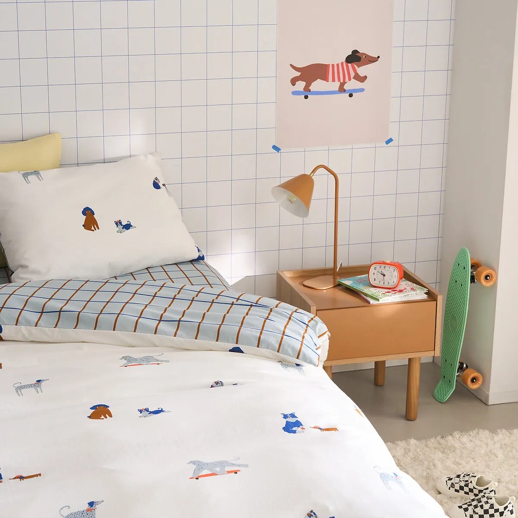 Nachtkastje voor kinderen, 1 lade, MARCELIO