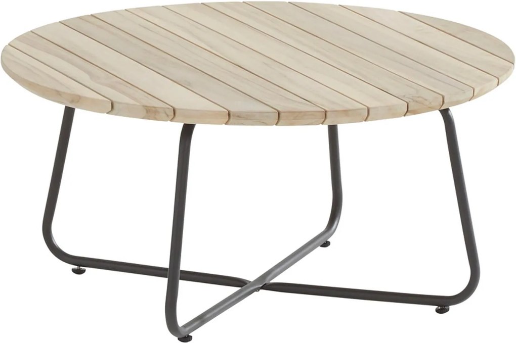 4 Seasons Outdoor Axel coffee table teak round 73 cm (H 35 cm)