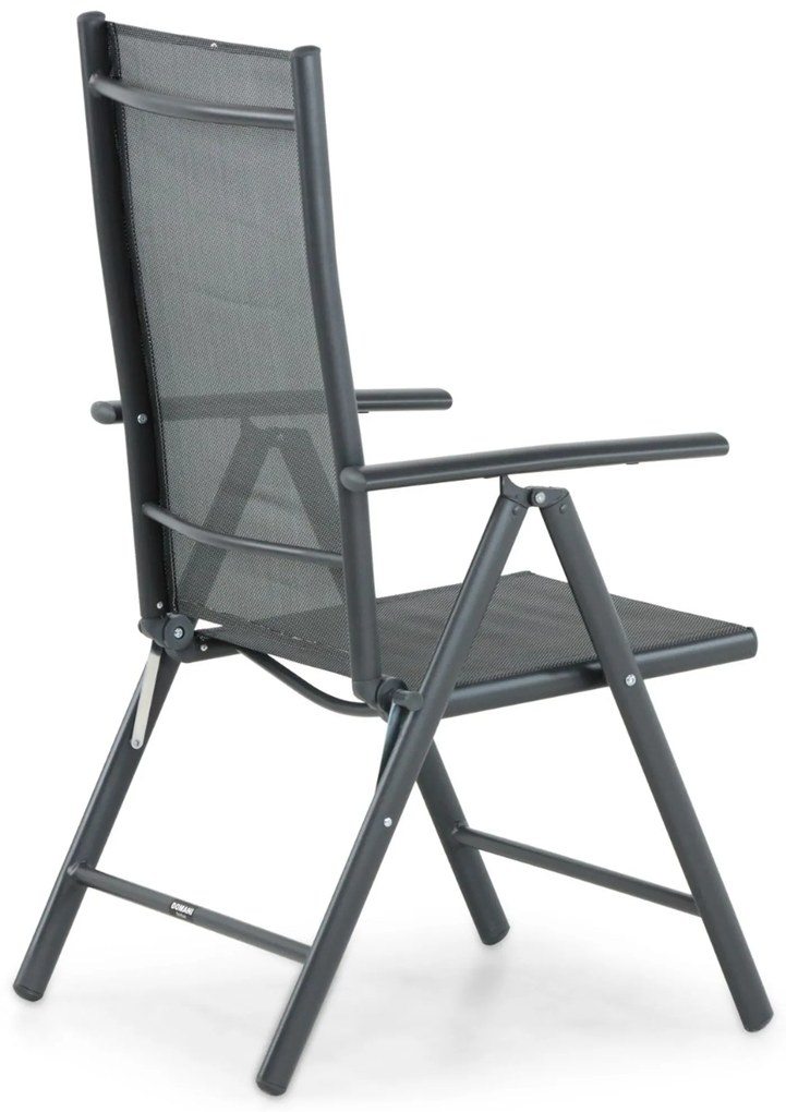 Domani Furniture Manu Standenstoel Aluminium/textileen Grijs