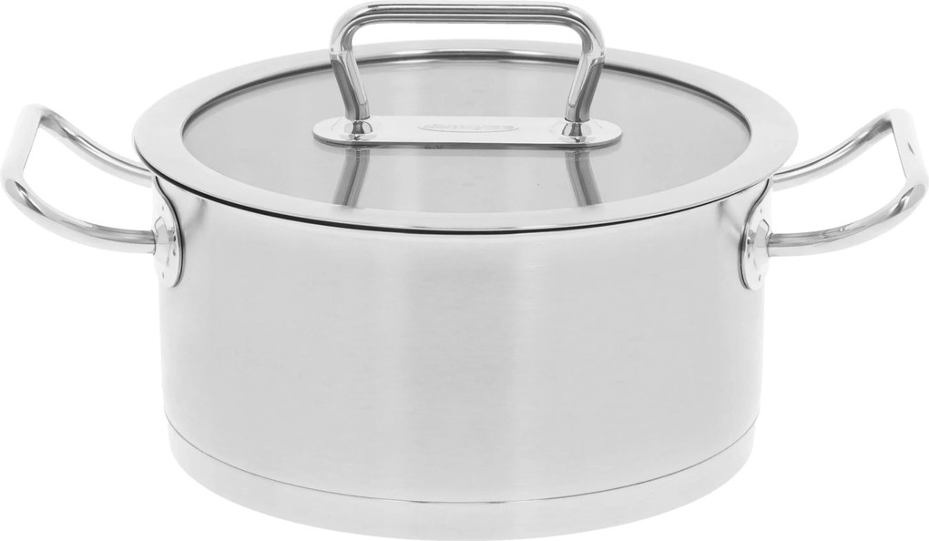 Demeyere Diverto 3 Kookpan met glazen deksel 18 cm / 2 l - Diverto 3 - Demeyere
