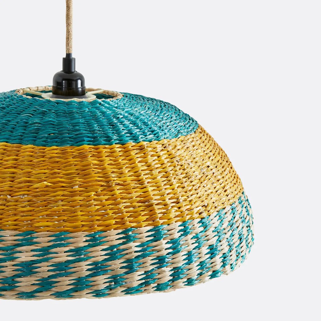 Hanglamp in gekleurd herbarium Ø44 cm, Hilo