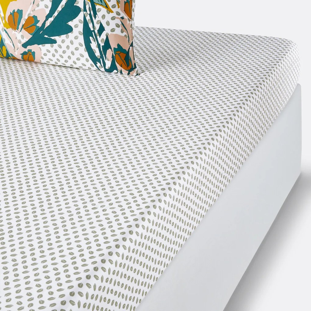 Hoeslaken in perkalkatoen, Martigues