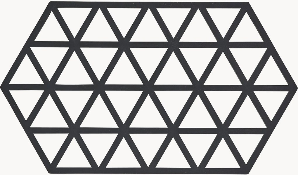 Grote siliconen onderzetters Triangles, 2-delig