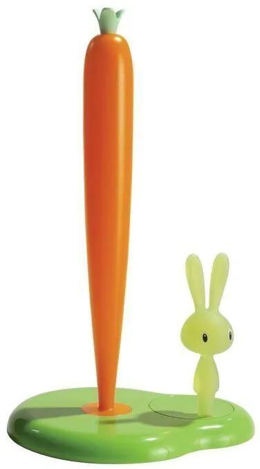 Bunny & Carrot - Keukenrolhouder - Fel groen