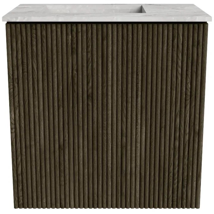Mondiaz Joya DLux 40cm toiletmeubel shadow met wastafel faye links zonder kraangat glace