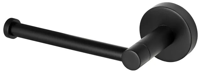 Haceka Kosmos Toiletrolhouder - zonder klep - L-vorm - mat zwart 1208520