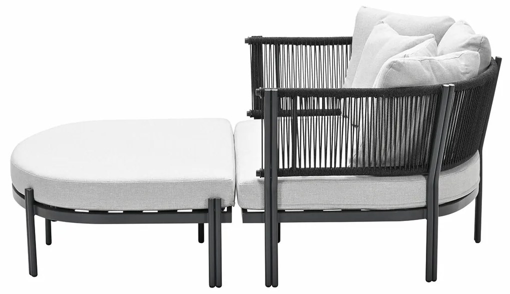 Garden Impressions Atlanta lounge ligbed - daybed - donker grijs