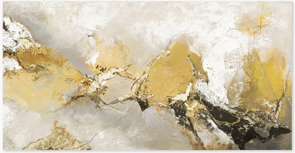 Handgeschilderd canvas Hurricane