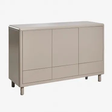 Michigan Stalen Dressoir Bruin - Mokka - Sklum