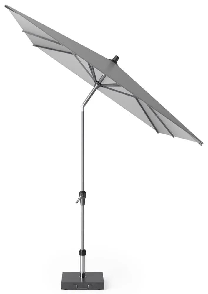 Riva parasol 250x200 cm lichtgrijs met kniksysteem
