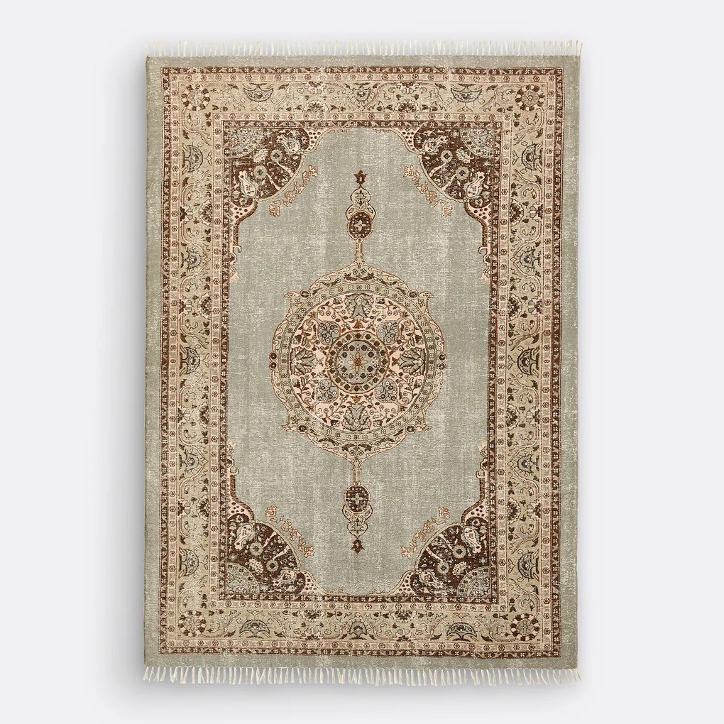 Vintage vloerkleed in katoen, Hania