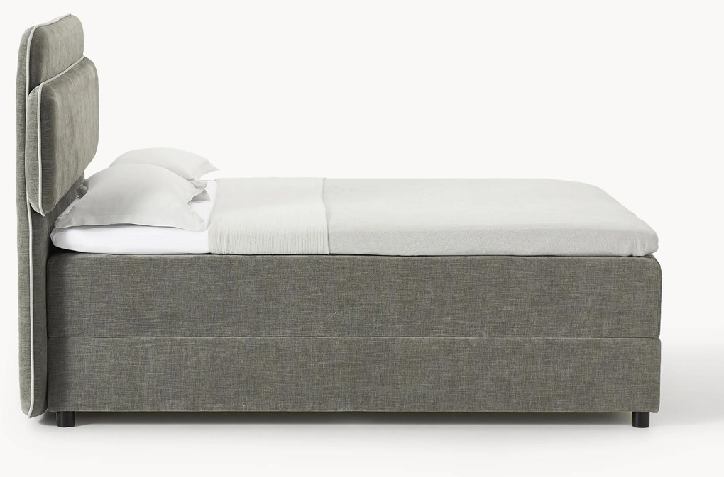 Boxspringbed Enrica met opbergruimte