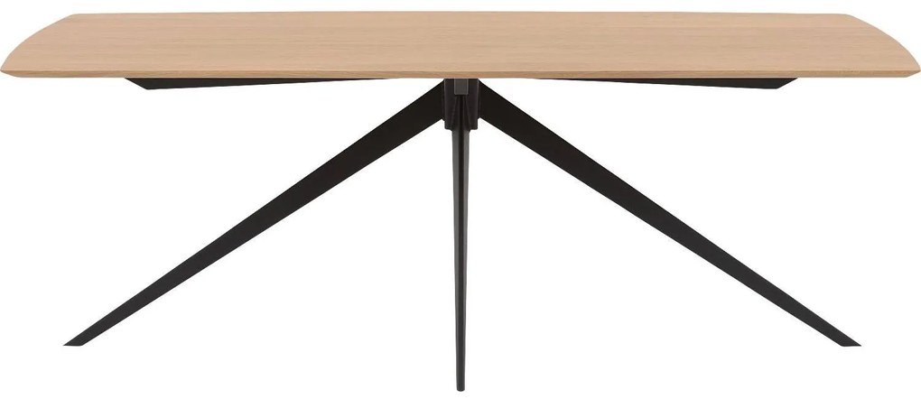 Goossens Excellent Eettafel Uniek, Semi rechthoekig 200 x 100 cm