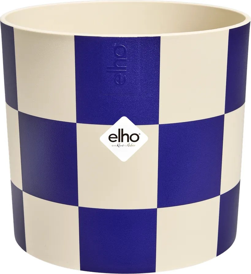 Pot Elho Blocks &amp; Stripes blauw