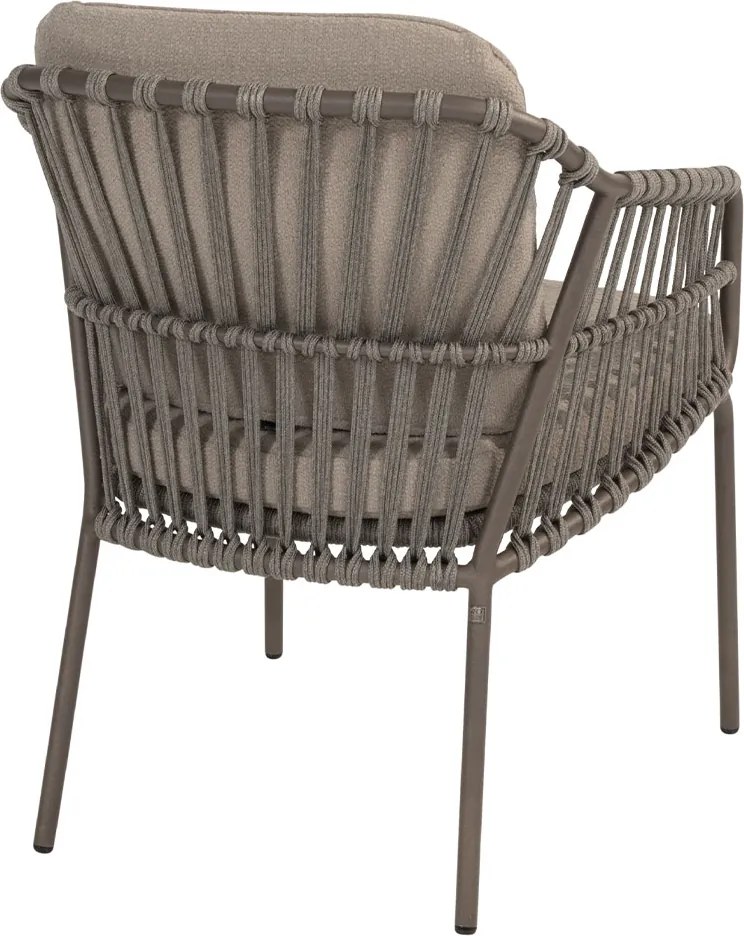 4 Seasons Capalbio tuinset 7-delig terre - Denia tuintafel 240x105 cm
