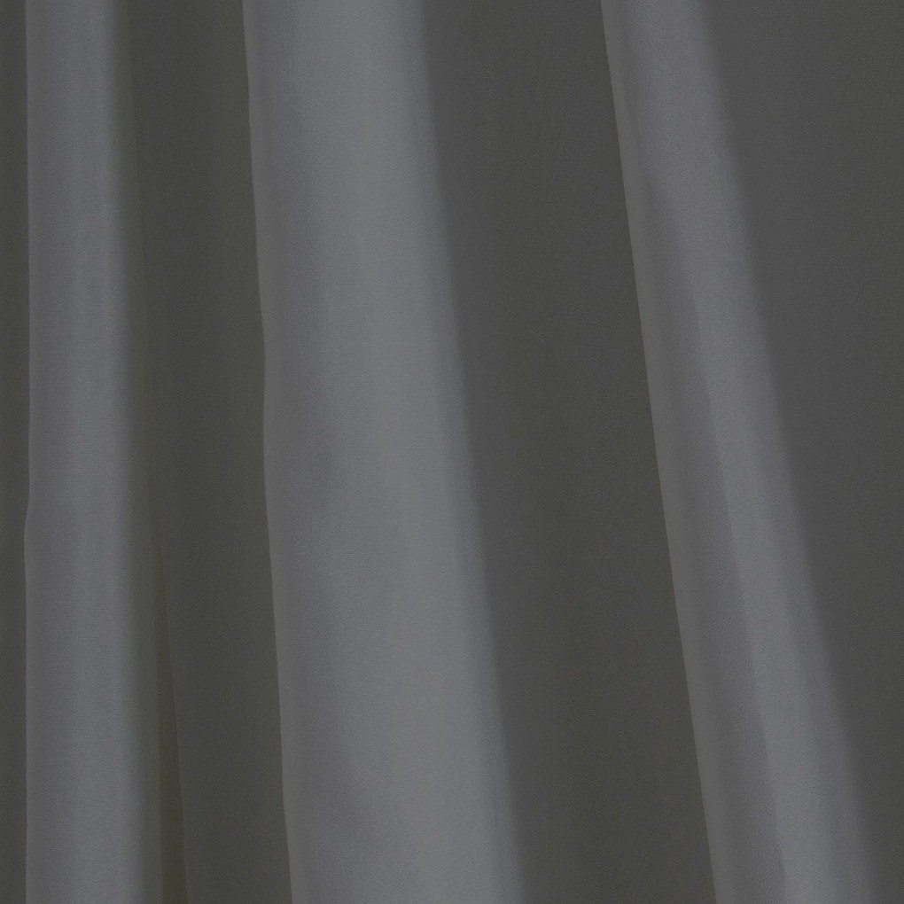 Differnz Color douchegordijn polyester 120x200cm antraciet