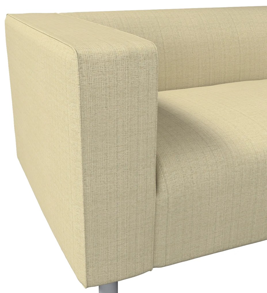 Dekoria IKEA zitbankhoes voor Klippan 2-zitsbank, creme-beige