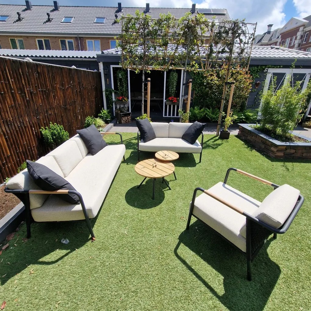 Apple Bee Elle stoel-bank loungeset 5-delig