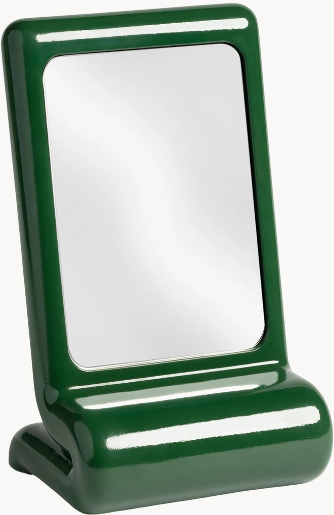 Handgemaakte make-up spiegel Whip