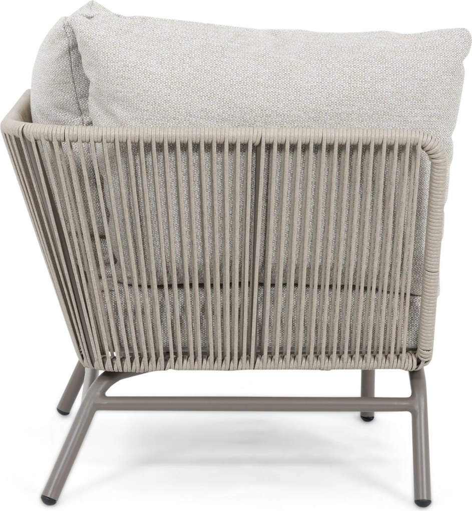 Hoek loungeset 6 personen Rope Taupe  Coco Livo