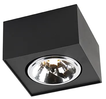 Design opbouwSpot / Opbouwspot / Plafondspot zwart draai- en kantelbaar - Kaya Modern G9 vierkant Binnenverlichting Lamp