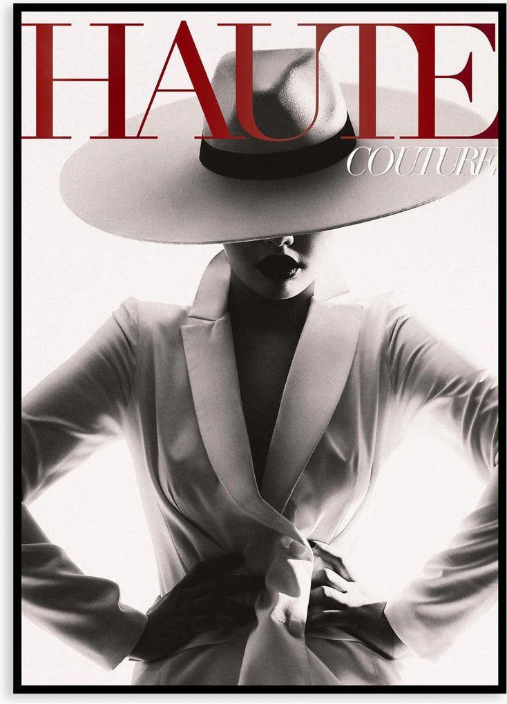 Ingelijste poster Couture 6