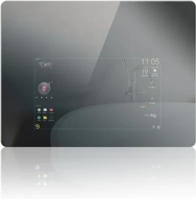 Nemo Stock Mues Tec smart spiegel touchscreen spiegel B800 x H600 mm 60cm beeldscherm IP65 gentegreerde WiFi LAN Bluetooth luidspreker micro camera bewegingssensor met smart weegschaal en huidtester 12V SM-2360