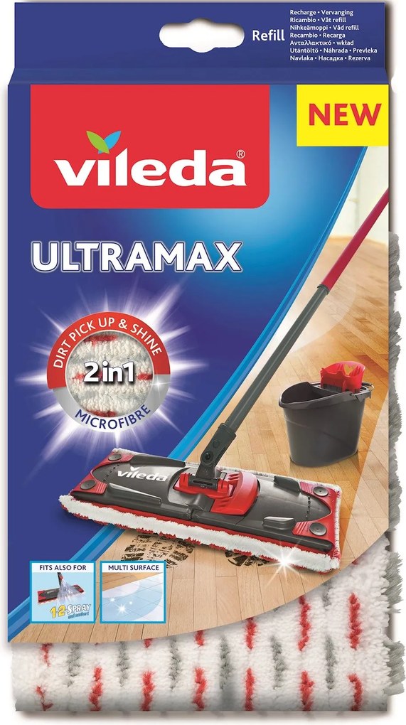 Vileda UltraMax 2-in-1 navulspray - Voor UltraMax - Ultramat - 1.2 Spray