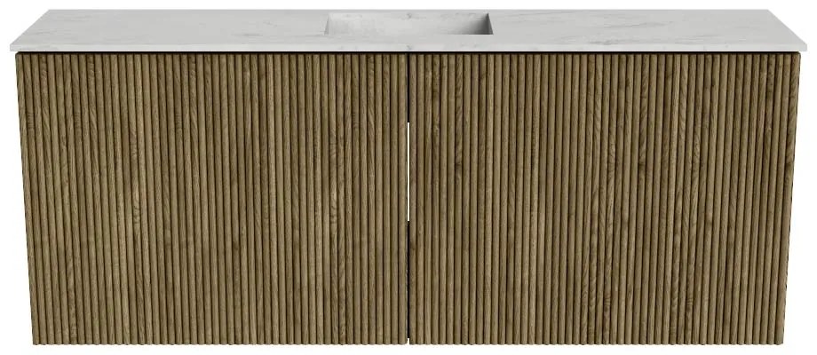 Mondiaz Joya DLux 100cm toiletmeubel dusk met wastafel faye midden 1 kraangat opalo