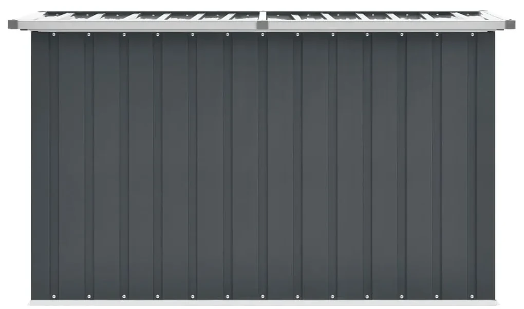 vidaXL Tuinbox 149x99x93 cm grijs