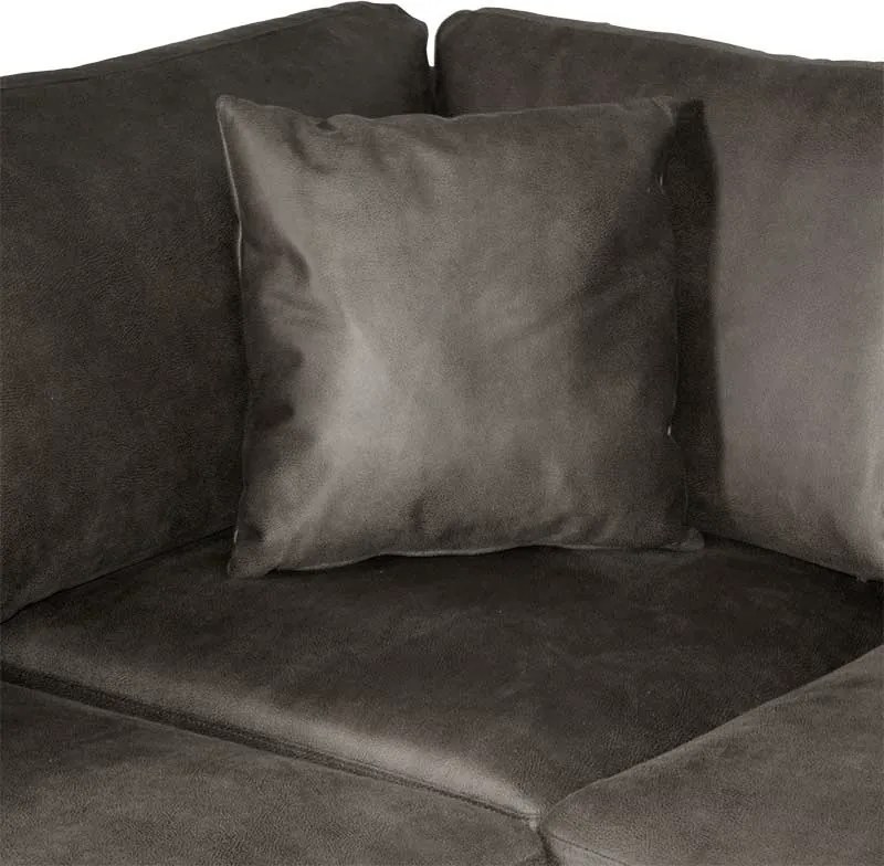 Hoekbank - Faro - links - stof Kentucky antraciet 01