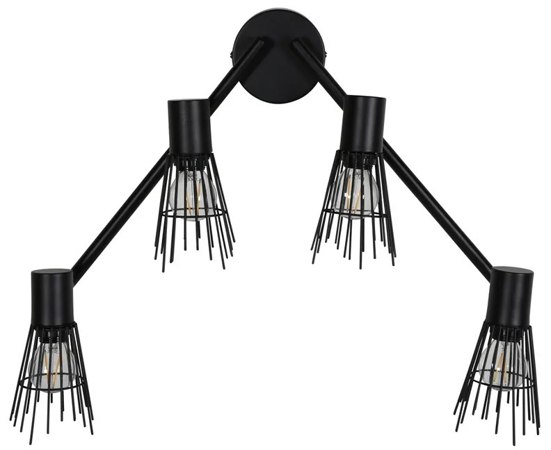 Jörn Verstelbare Wandlamp - Mida - Zwart - Jörn