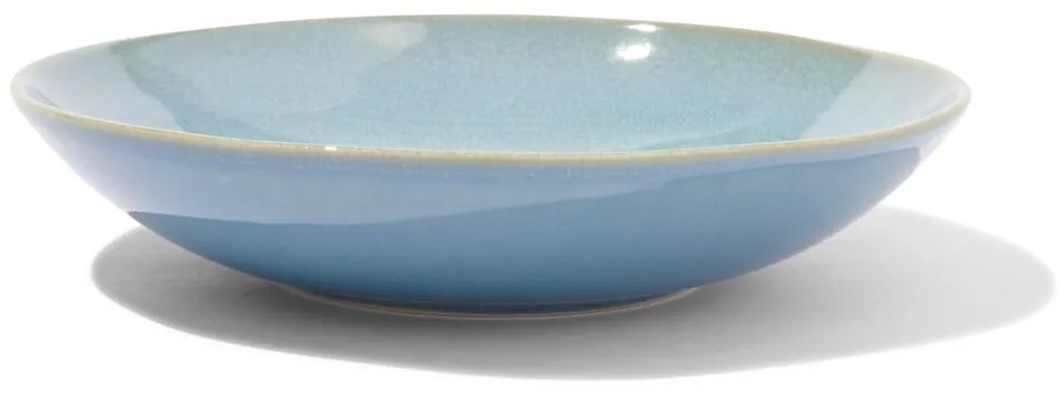 HEMA Diep Bord Ø23cm Porto Reactief Glazuur Blauw (blauw)