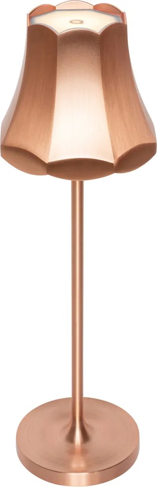 Retro tafellamp koper oplaadbaar IP44 - Granny