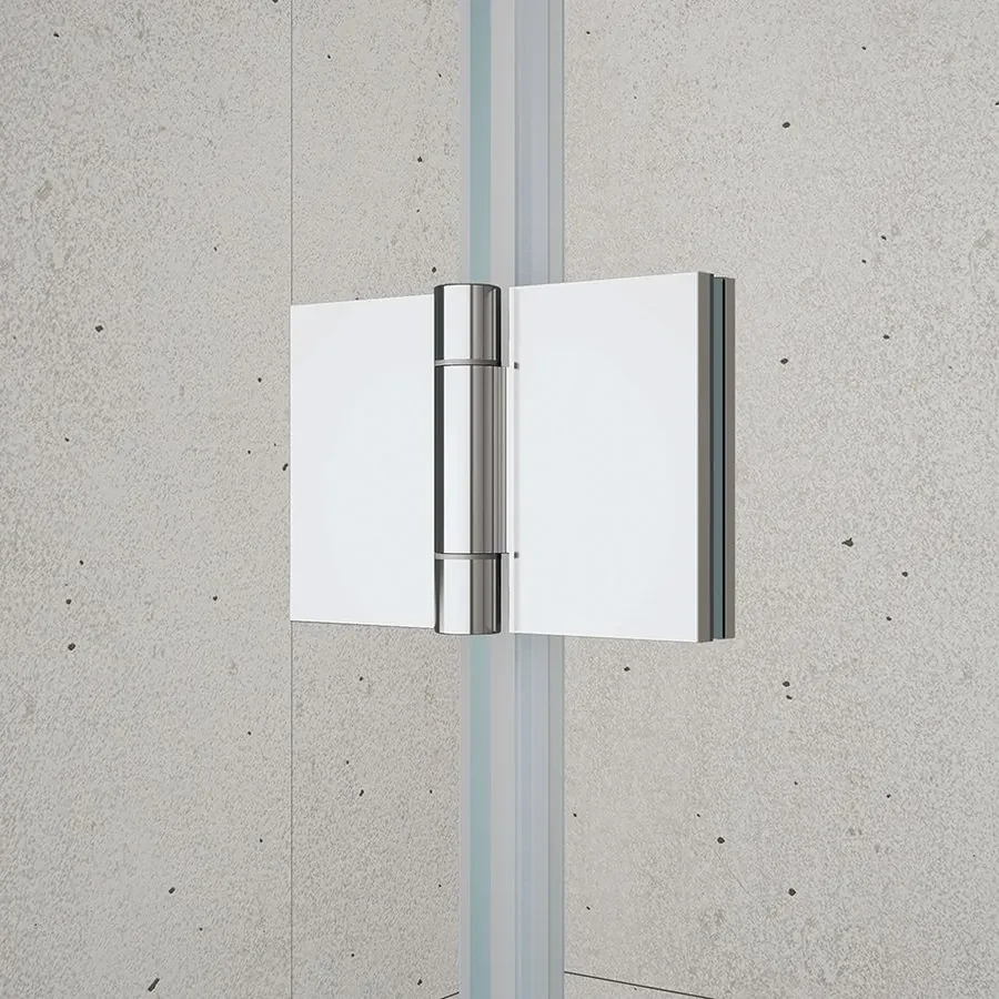 Gelco Loro douchecabine met vouwdeuren 70x70cm chroom