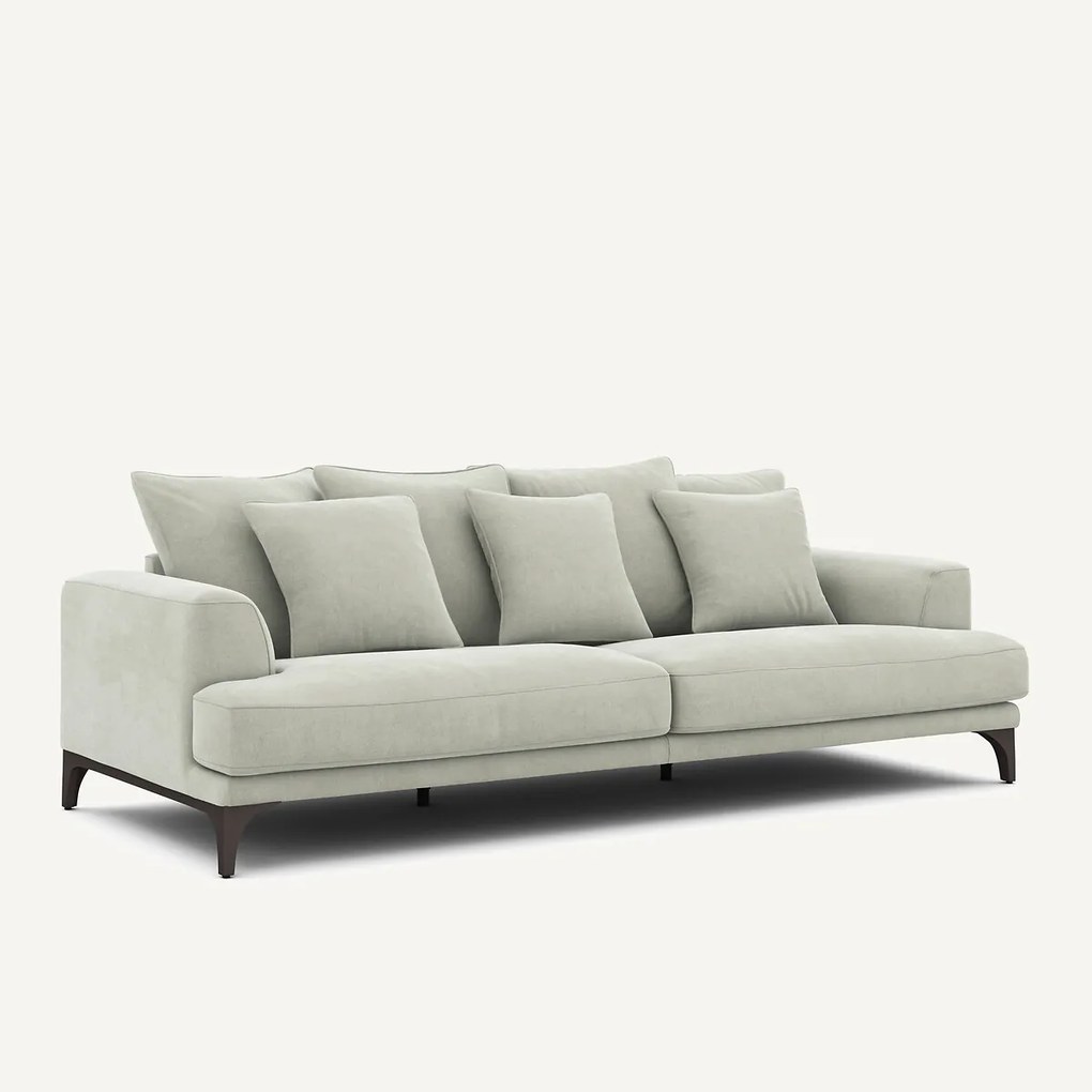 3- of 4-zits bank, in stonewashed fluweel, ARMENTO