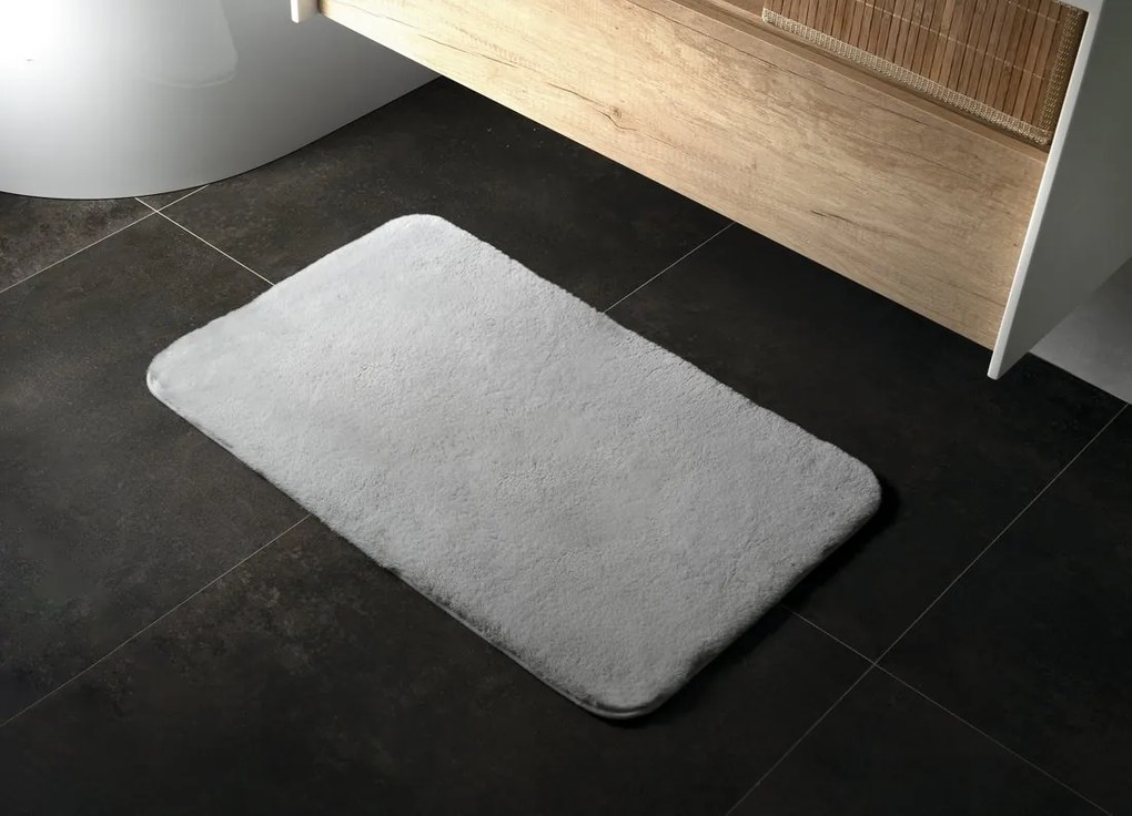 Gedy Fuzzy douchemat antislip 50x80cm grijs