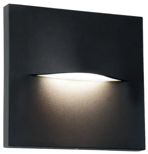 Paxton Muurlamp Square Zwart