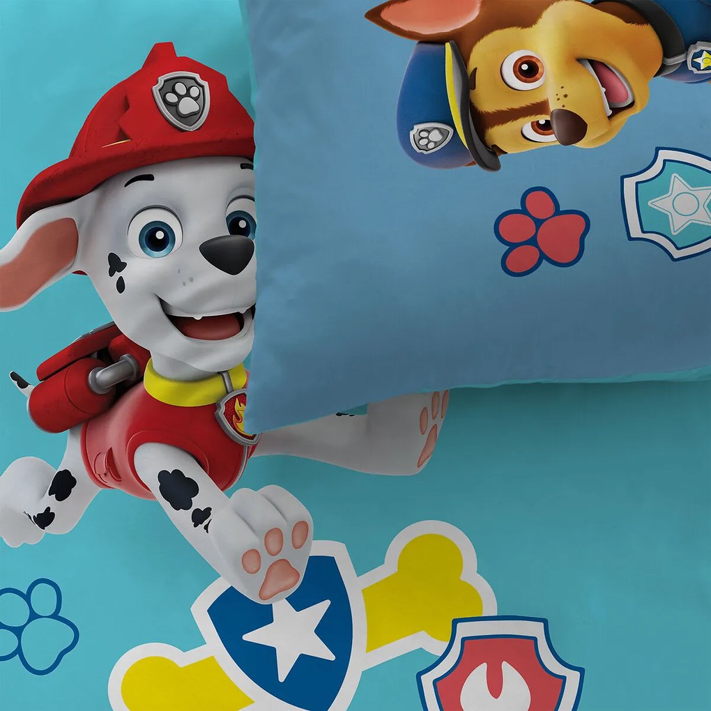 Bedset in katoen, Paw Patrol Poses