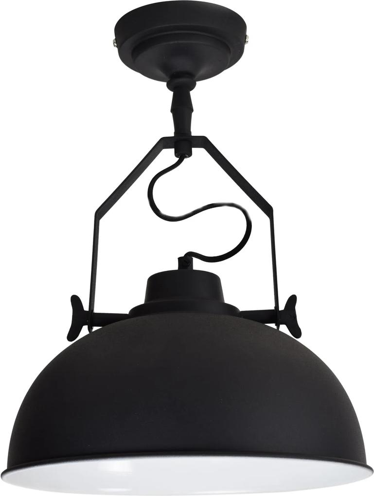 Urban Interiors Plafondlamp 'Urban' 30cm, kleur zwart