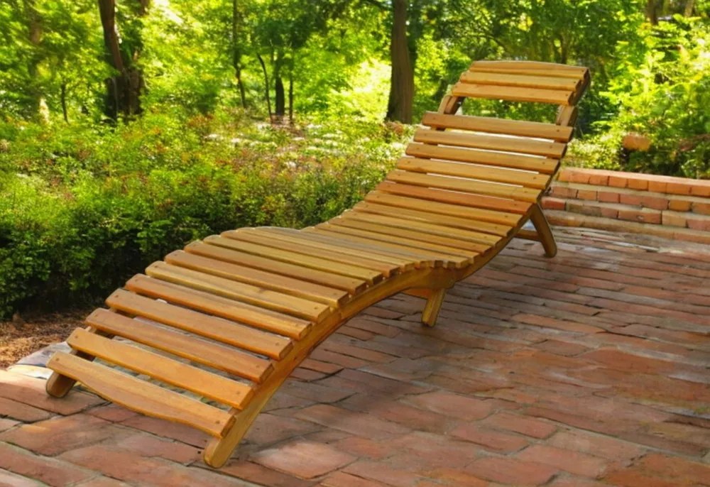 Modern acaciahouten tuinbed Liberia Tuinpunt