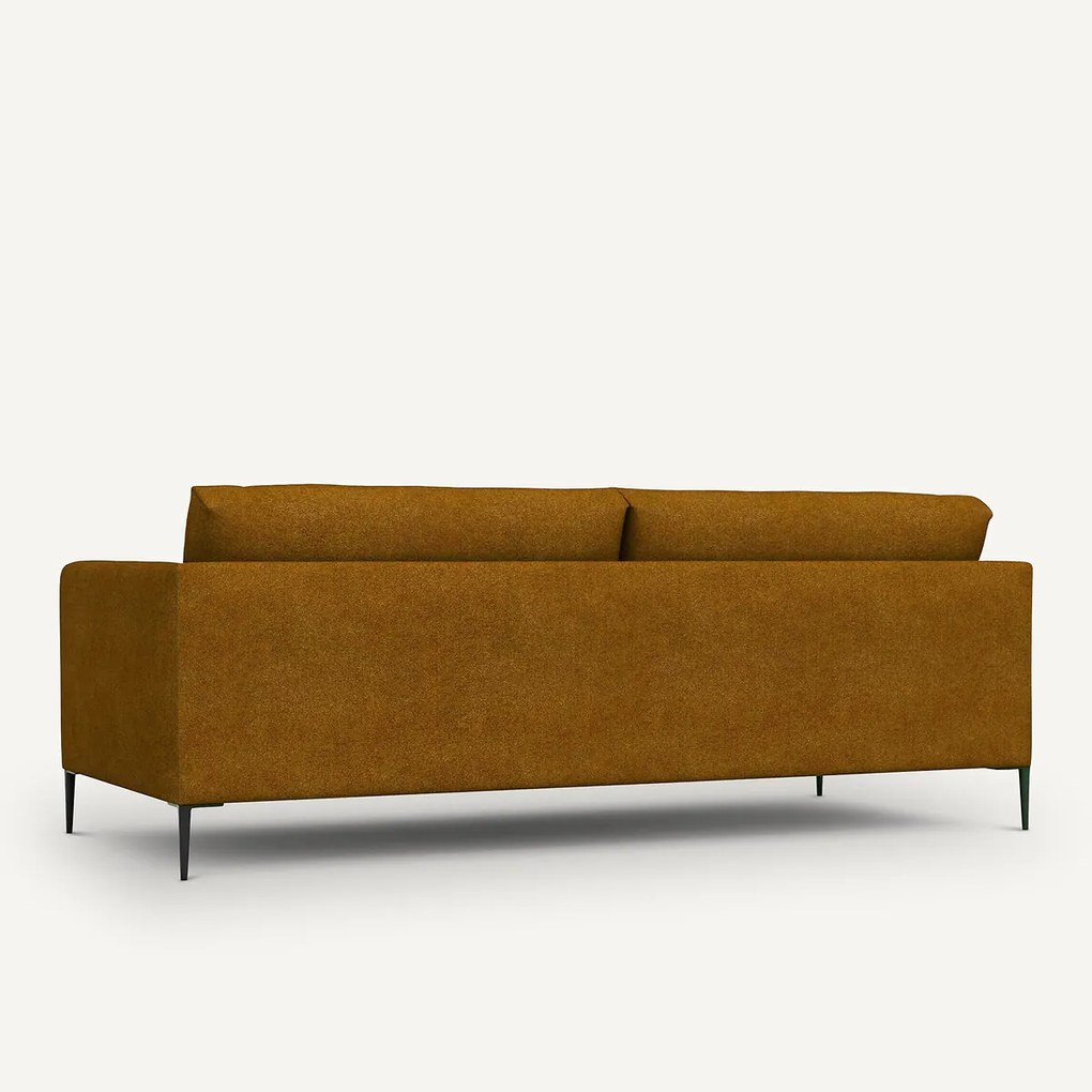 3- of 4-zits bank in gemêleerde gevlochten stof Oscar, ontwerp Emmanuel Gallina