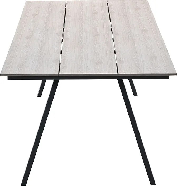 Garden Impressions Braga tuintafel 220 x 100 cm - donker grijs