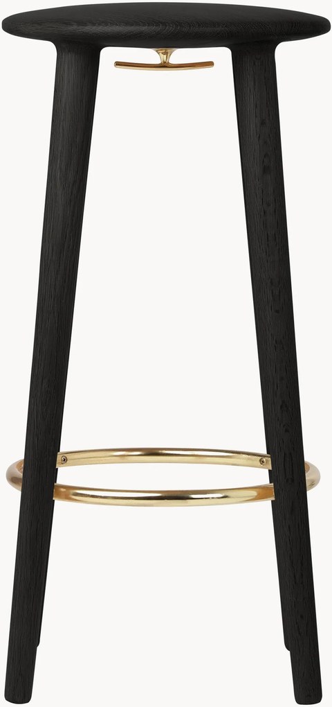 Barkruk The Socialite van eikenhout